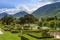 Gardens and Thermal Baths of Merano Royalty Free Stock Photo