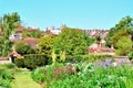 Gardens in the town of Lewes