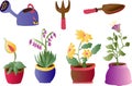 Gardenting and Plants (Vector)