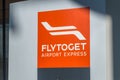 Flytoget logo of Airport Express Train Royalty Free Stock Photo