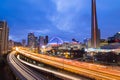 Gardiner Expressway at Rush Hour Royalty Free Stock Photo