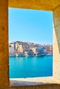 Gardjola window, Senglea, Malta