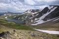 Gardner Lake in the Beartooth Mountains Royalty Free Stock Photo