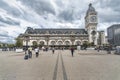 Gare de Lyon in Paris, facade view