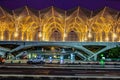 Gare du Oriente Orient Station public transport designed by architect Santiago Calatrava