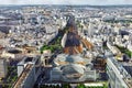 Gare Montparnasse(Railway Station)view from Tower Montparnasse.Paris, France