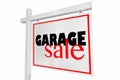 Gargae Sale Home Sign Advertising