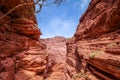 Garganta del diablo in Quebrada de las Conchas, Salta, Argentina Royalty Free Stock Photo