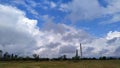 Gargantuan clouds Royalty Free Stock Photo