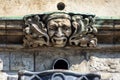 Gargoyle at All Hallows by the Tower Church in London, UK