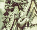 Gargoyle C on St Mary Redcliffe Church Bristol Royalty Free Stock Photo