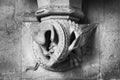 Gargoyle carved on one of the walls of Westminster Abbey, London, England Royalty Free Stock Photo