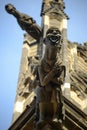 A gargoyle on the Cathedral