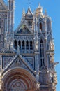 Siena. The Cathedral of the Blessed Virgin. Royalty Free Stock Photo