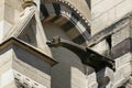 Gargoyle of the Notre-Dame-de-l\'Annonciation cathedral in oulins Royalty Free Stock Photo