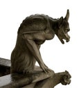 Gargoyle of Notre Dame, Paris Royalty Free Stock Photo