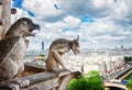 Gargoyle of Paris Royalty Free Stock Photo