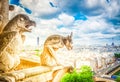 Gargoyle of Paris Royalty Free Stock Photo