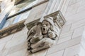 Gargoyle presiding above the Boston Avenue entrance to Philtower Building in Tulsa, OK