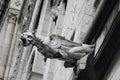 Gargoyle at Sacre Coeur Cathedral, Paris, France Royalty Free Stock Photo