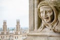 Gargoyle St. Mary The Virgins Church. Oxford, UK Royalty Free Stock Photo