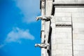 Gargoyle statue on Basilica Coeur Sacre Royalty Free Stock Photo