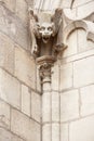 Gargoyle statue, Notre Dame de Paris Royalty Free Stock Photo