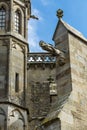 Gargoyle on the cathedral Saint-Nazaire