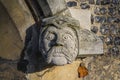 Gargoyle on Waltham Abbey Church Royalty Free Stock Photo