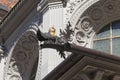 Gargoyle on Wawel Cathedral on Wawel Hill, Krakow, Poland Royalty Free Stock Photo