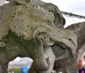 Gargoyles or Chimeras at the Gallery of Chimere. Notre-Dame Cathedral. Paris, France. Royalty Free Stock Photo