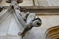 Gargouilles of Palais de Justice of Rouen. France. Royalty Free Stock Photo