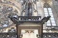 Gargoyles in St. Vitus Cathedral, Prague Royalty Free Stock Photo