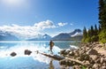 Garibaldi lake Royalty Free Stock Photo