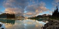 Garibaldi Lake Sunset Royalty Free Stock Photo