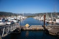 Garibaldi, Oregon, USA, August, 8, 2019, Port of Garibaldi on the Pacific Ocean in Northwest Oregon