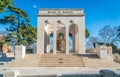 The Garibaldi Ossuary Mausoleum on the Janiculum hill in Rome, Italy. Royalty Free Stock Photo