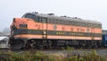 Oregon Coast Scenic Railroad locomotive 274 parked at Garibaldi