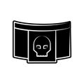 Garland icon. Element of dia de muertos for mobile concept and web apps icon. Glyph, flat icon for website design and development Royalty Free Stock Photo