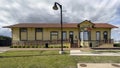 Garland Landmark Museum inside the old Santa Fe Train Depot at 393 North Sixth Street in Garland, Texas.