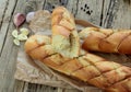 Garlic baguette Royalty Free Stock Photo