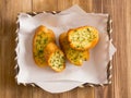 Garlic bread Royalty Free Stock Photo