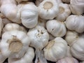 Garlic Bulbs for Sale. Royalty Free Stock Photo