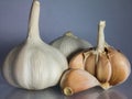 Garlic cloves and garlic