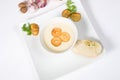 Garlic cream-soup Royalty Free Stock Photo