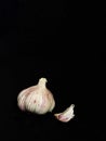 Garlic dark photo