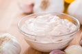 Garlic Dip (Aioli) Royalty Free Stock Photo