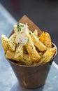 Garlic french fries