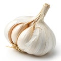 Garlic isolated on white background Royalty Free Stock Photo