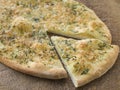 Garlic Pizza Bread Royalty Free Stock Photo